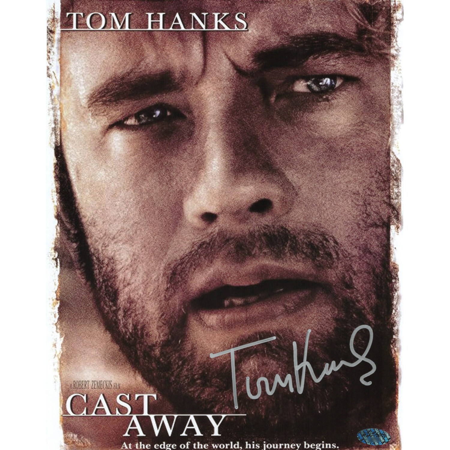 トム・ハンクス直筆サイン入り2Lサイズ写真…Tom Hanks… 【公式通販】